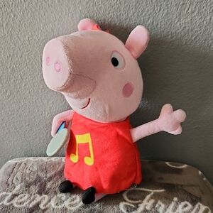 Peppa Pig Oink-Along Songs Peppa Plush GUC